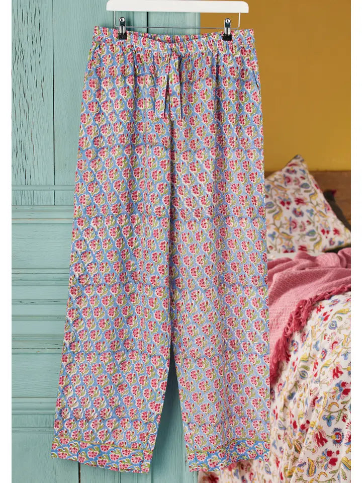 Taruni Block Print Long Pyjamas