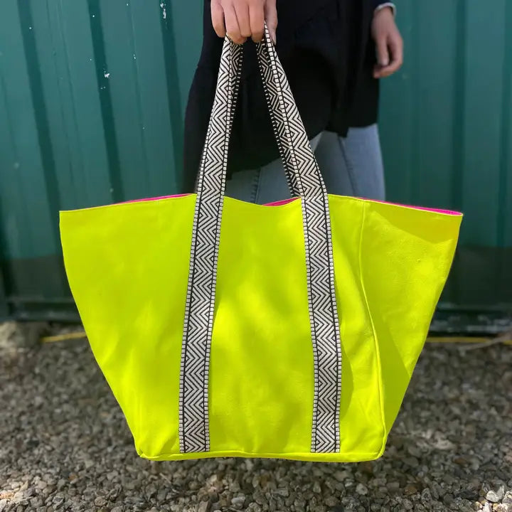 Yellow Beach Bag