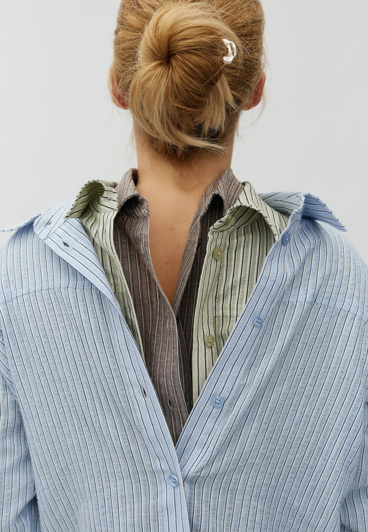 KRETINA-M Shirt - Green Stripe