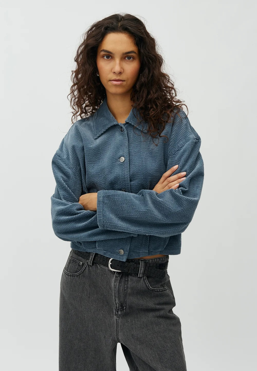 GEVINA M JACKET - BLUE MIRAGE