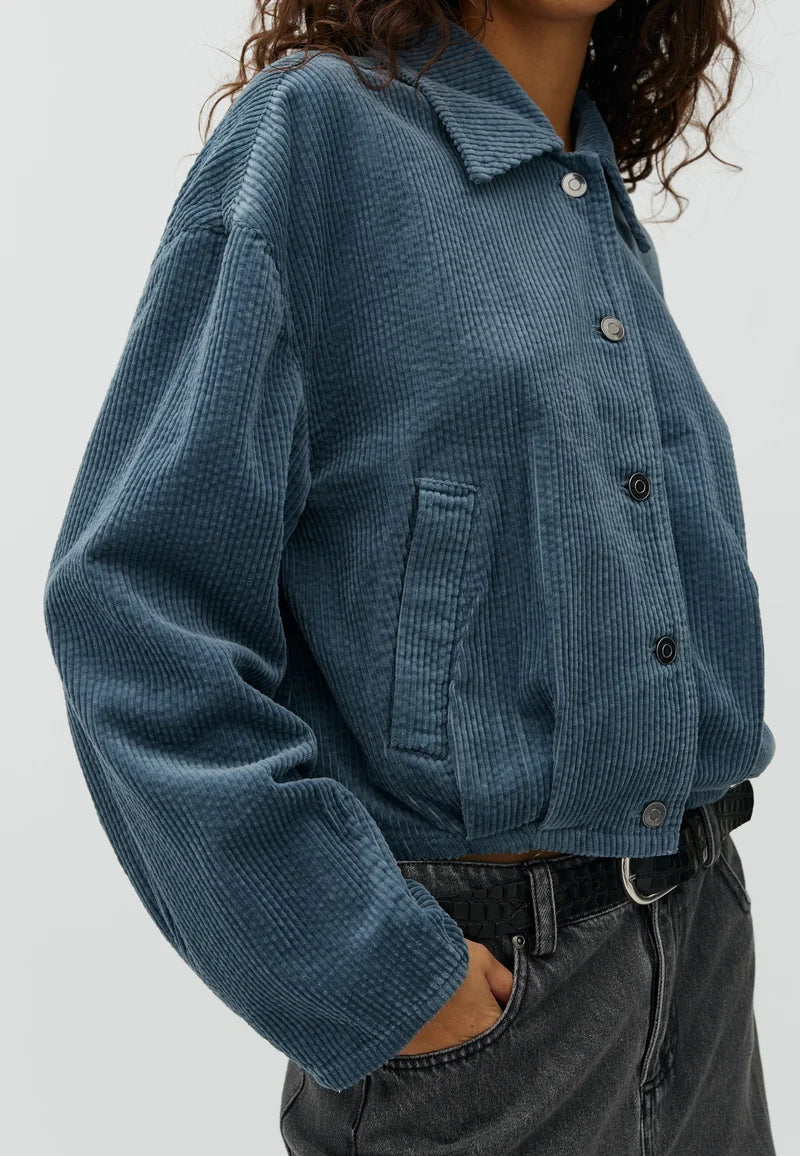GEVINA M JACKET - BLUE MIRAGE
