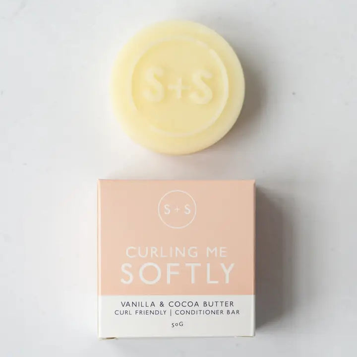 Curling Me Softly - Cocoa Butter Conditioner Bar