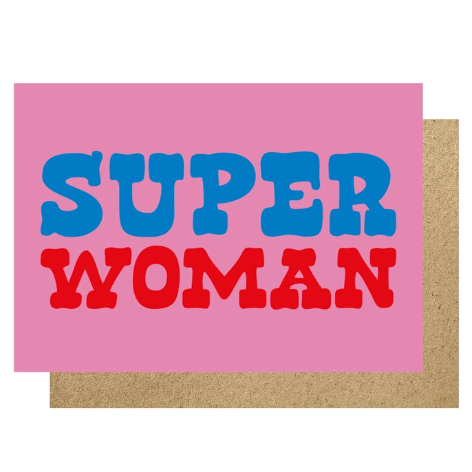 Super Woman Card
