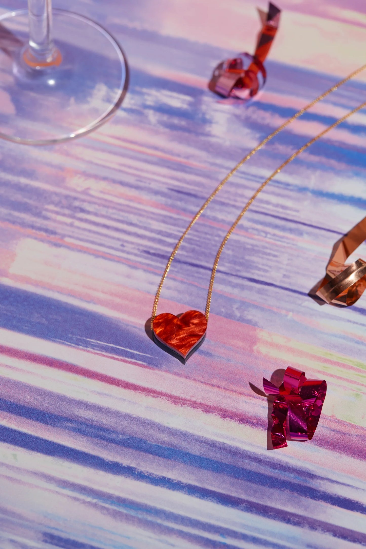 Reversible Heart Necklace