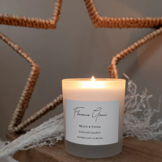 Myrrh & Tonka Scented Candle