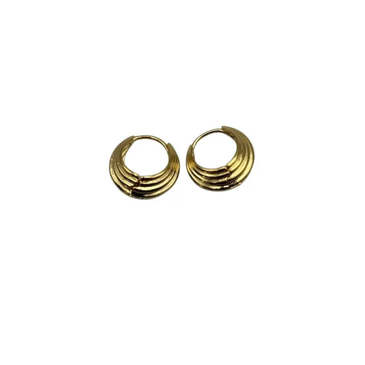 60’‘s style Mini Hoop Earring - Gold