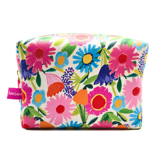 Cosmetic Bag Toiletries Large Flowers