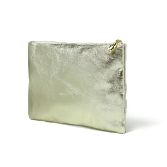 LILY Pouch in Gold Foil