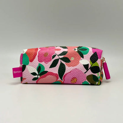 Zip Pouch Cosmetic Toiletries Flower Bag