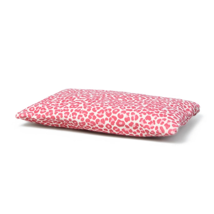 LILY Pouch in Pink Leopard Canvas