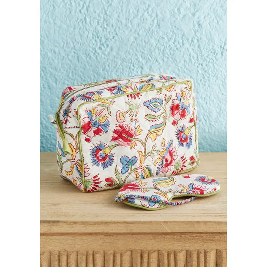 Shvanthi Block Print Wash Bag
