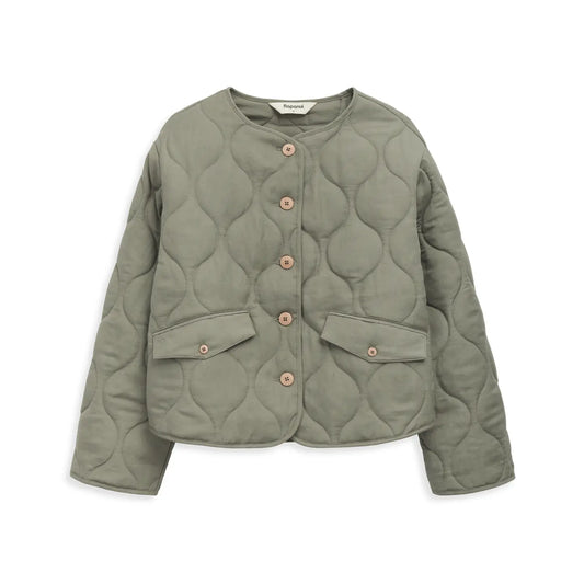 Green Quilted Jacket