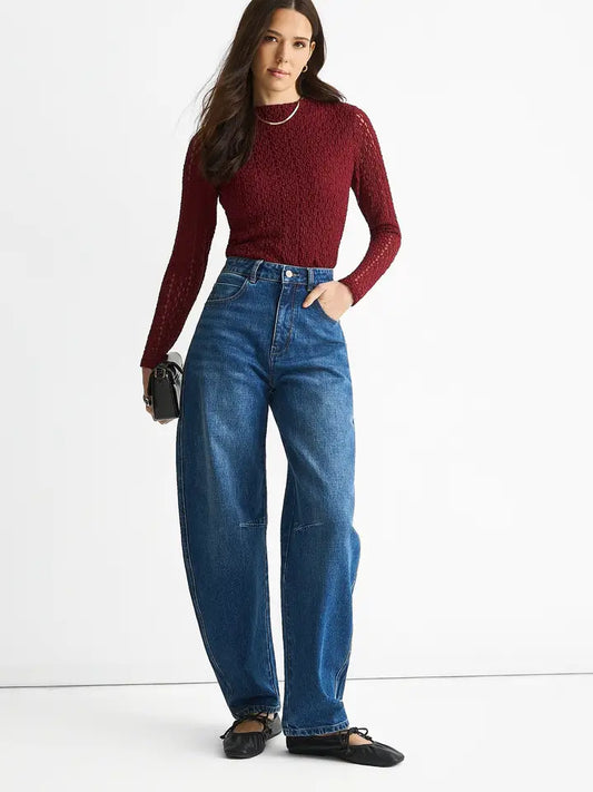Barrel leg Jeans