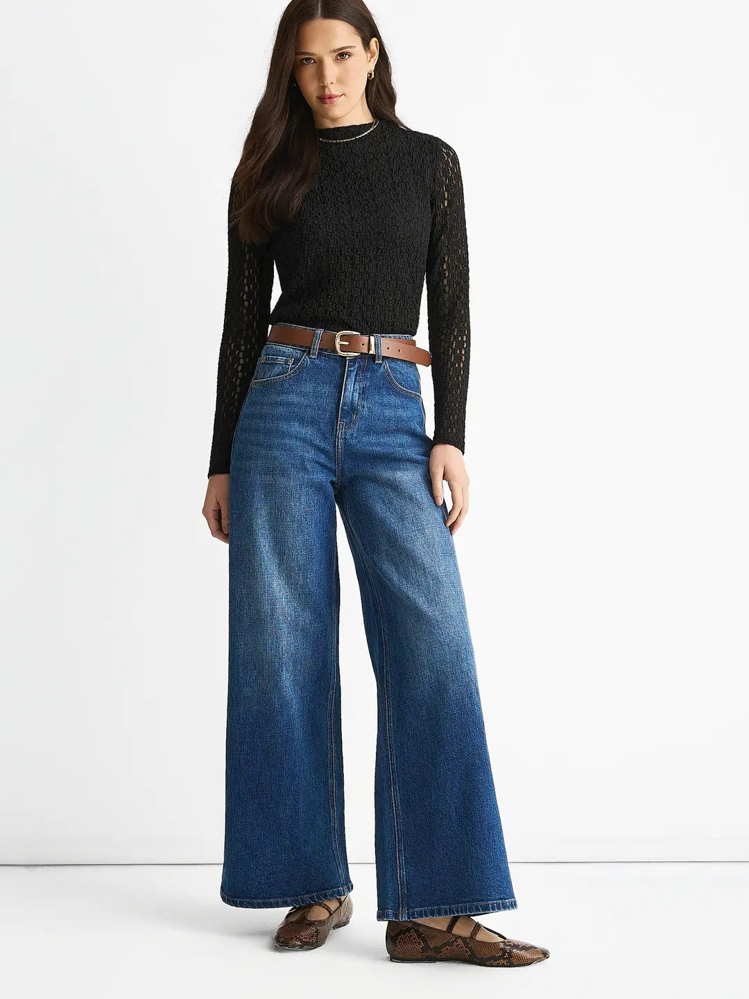 Wide leg Jeans