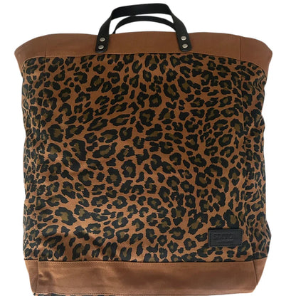 Clovelly Backpack - Brown Leopard Print