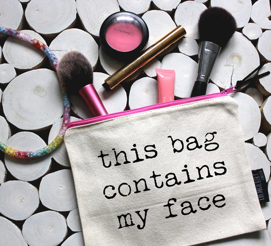 This bag contains my face ( SMALL)