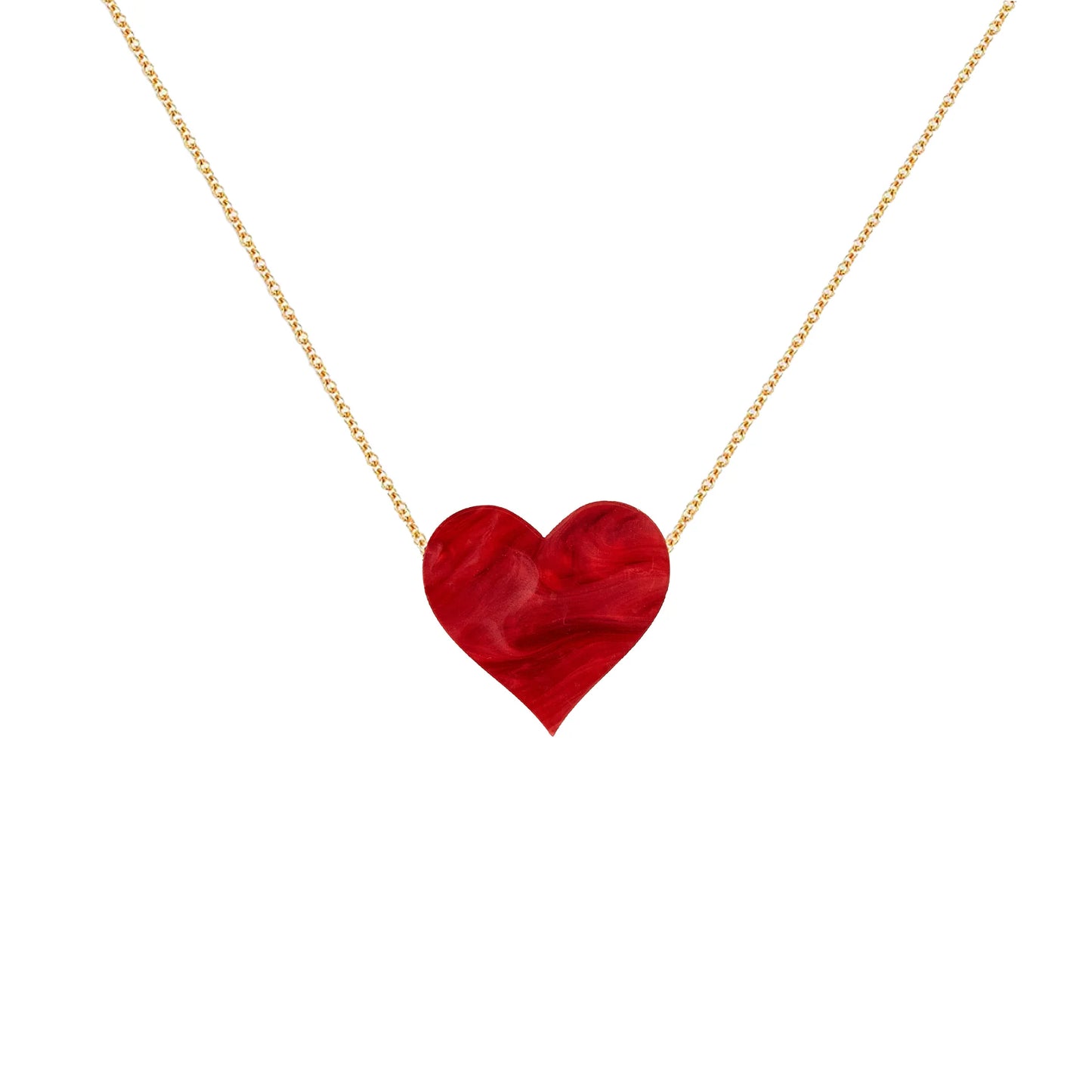 Reversible Heart Necklace