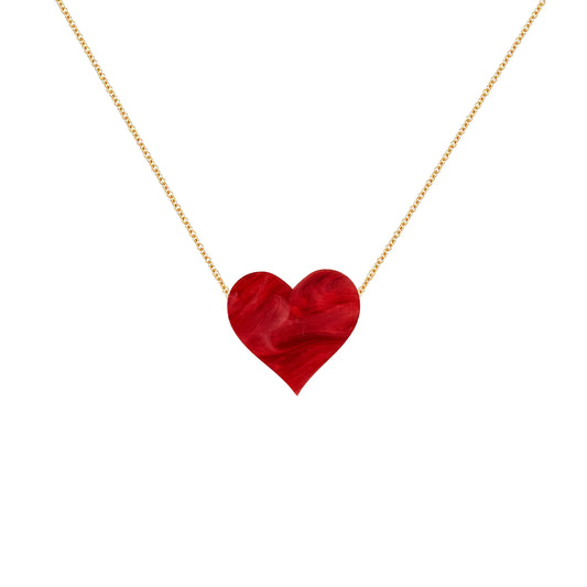 Reversible Heart Necklace