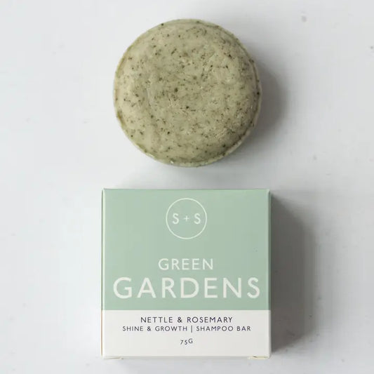 Green Gardens - Nettle & Rosemary Shampoo Bar