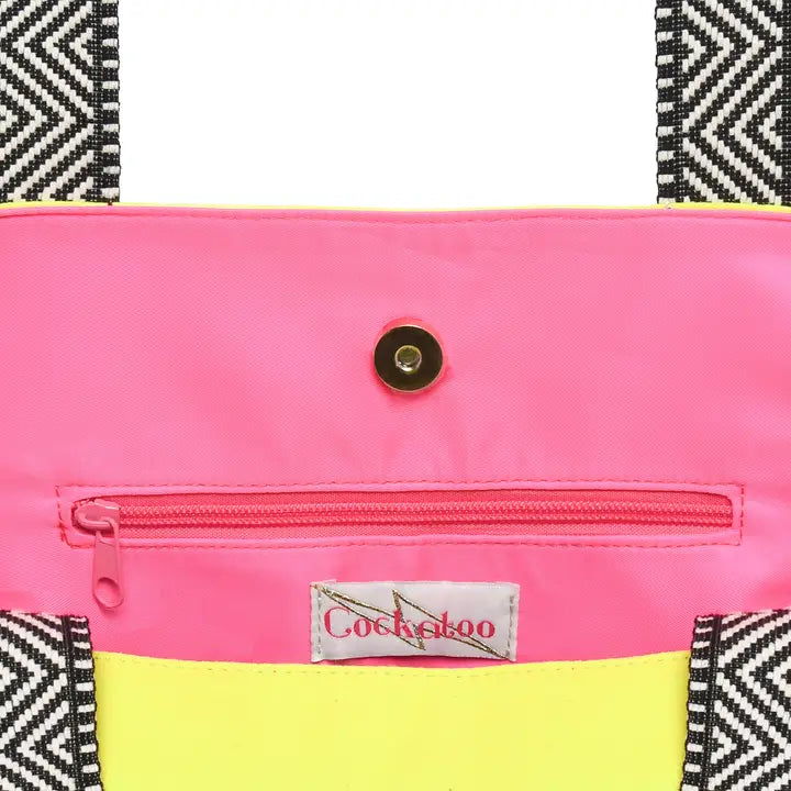 Yellow Beach Bag